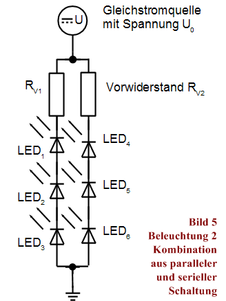 Gleichstrom ParallelSeriell