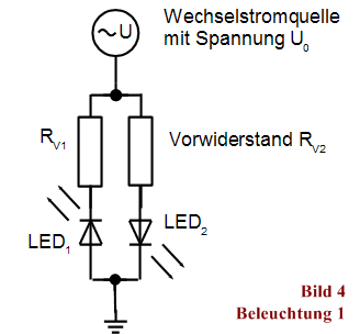 LED Wechselstrom Parallal